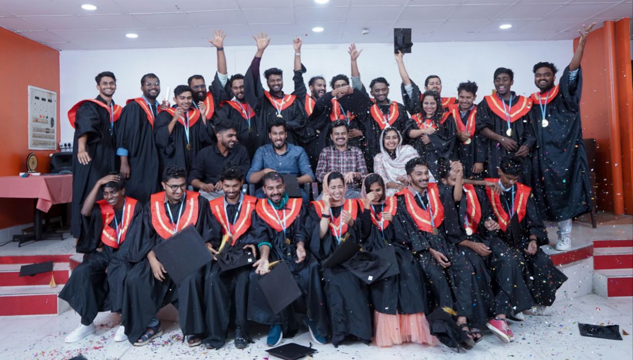 convocation event of the best digital marketing course in kochi