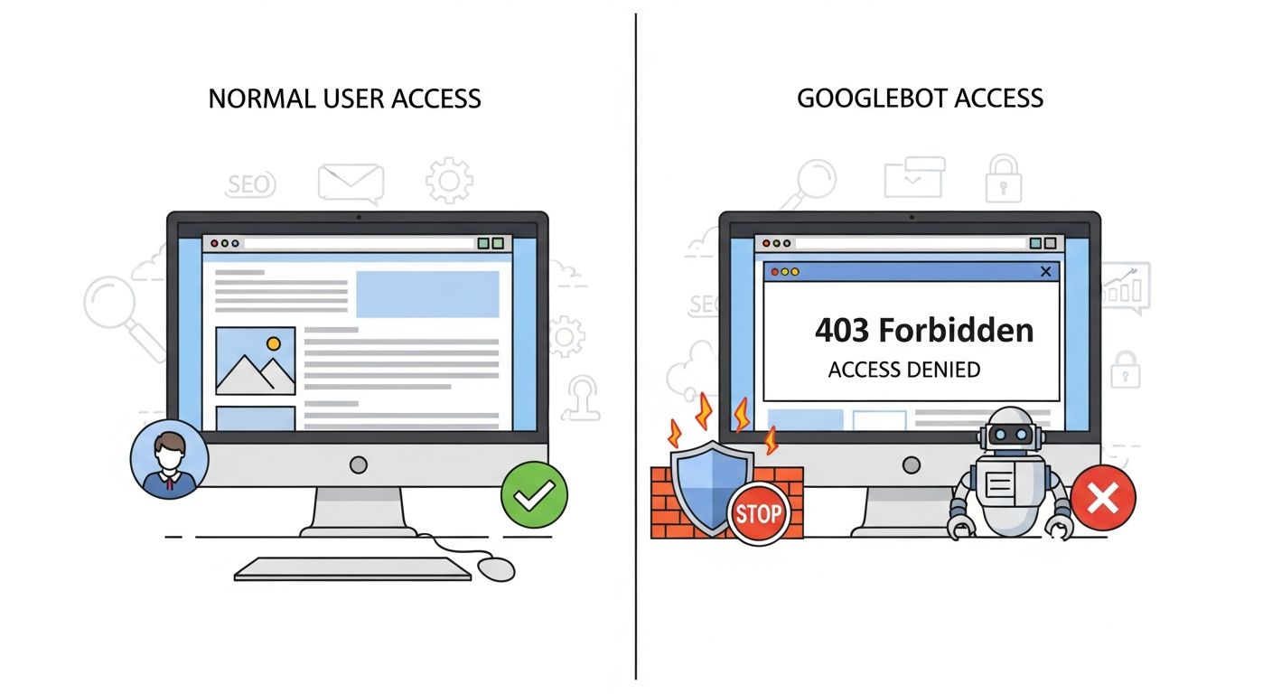 Page Indexed Without Content Error Comparison Visual