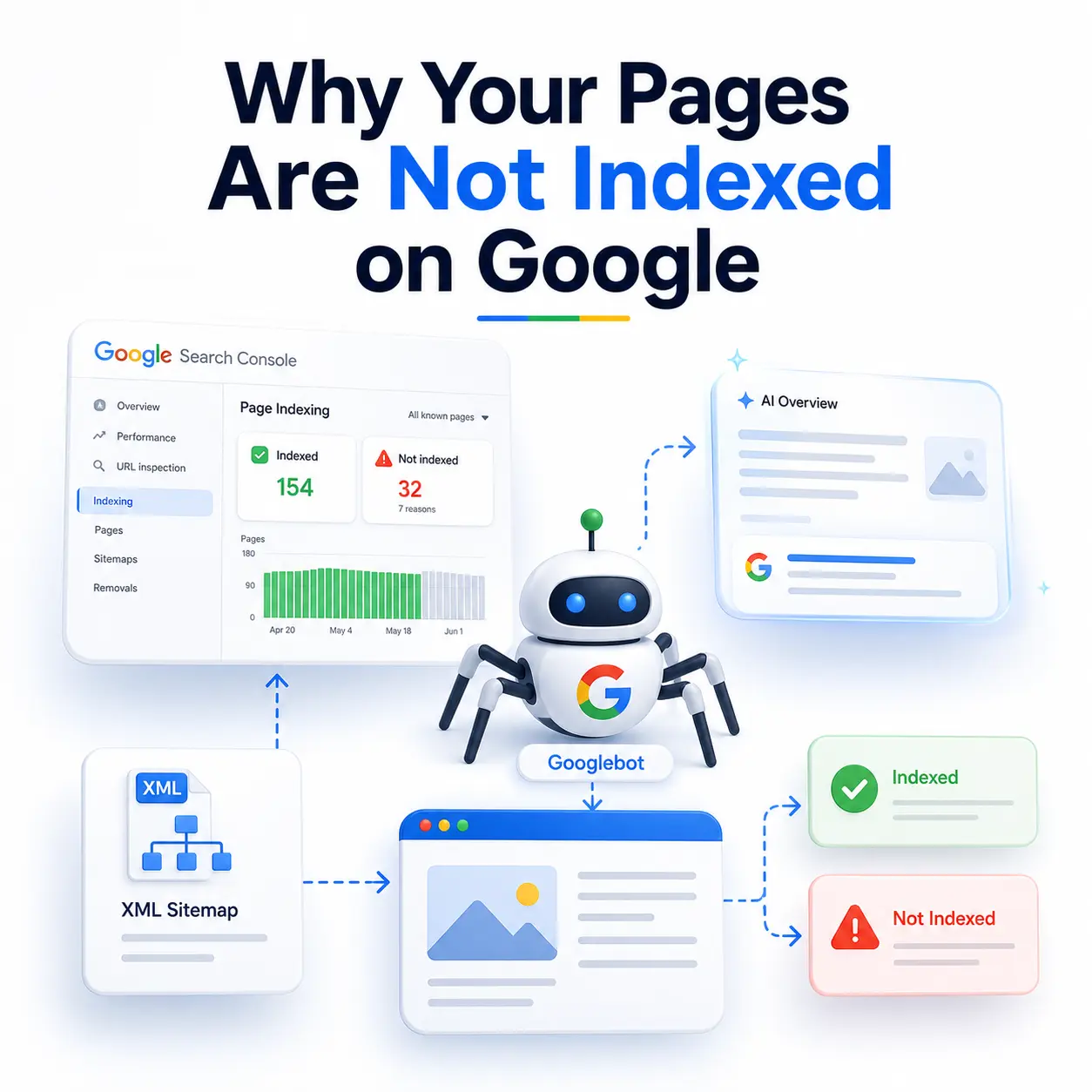 Why Your Pages Are Not Indexed on Google And How to Diagnose the Real Cause