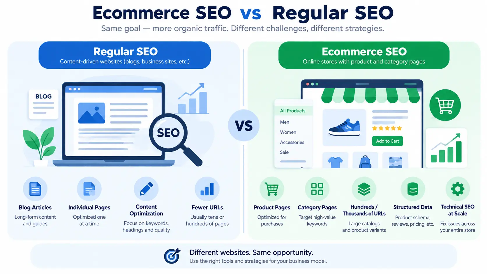 What Makes Ecommerce SEO Different