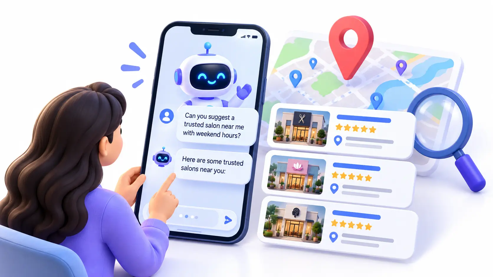 AI-Powered Local Salon Search