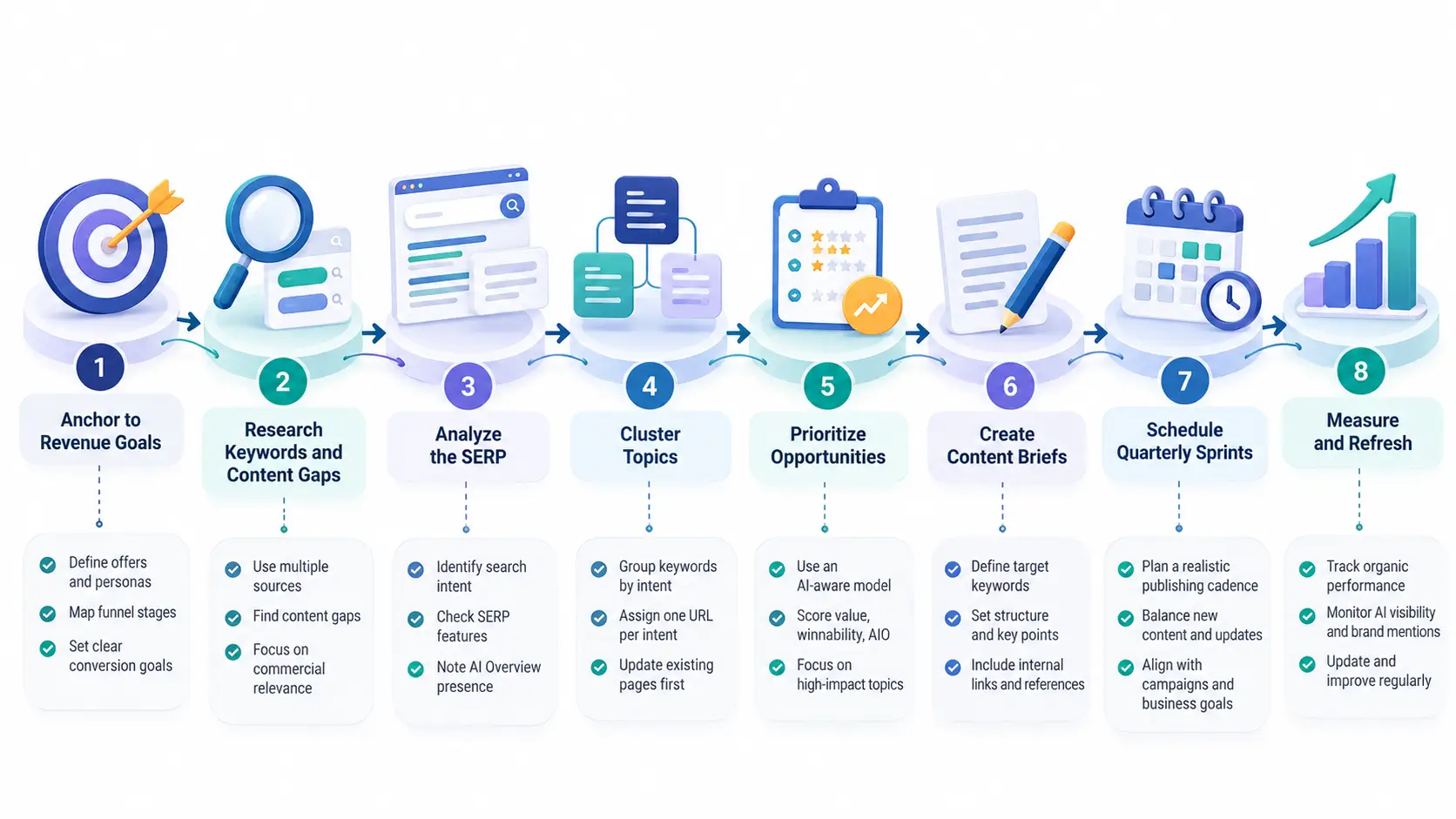 Eight-Step SEO Content Roadmap