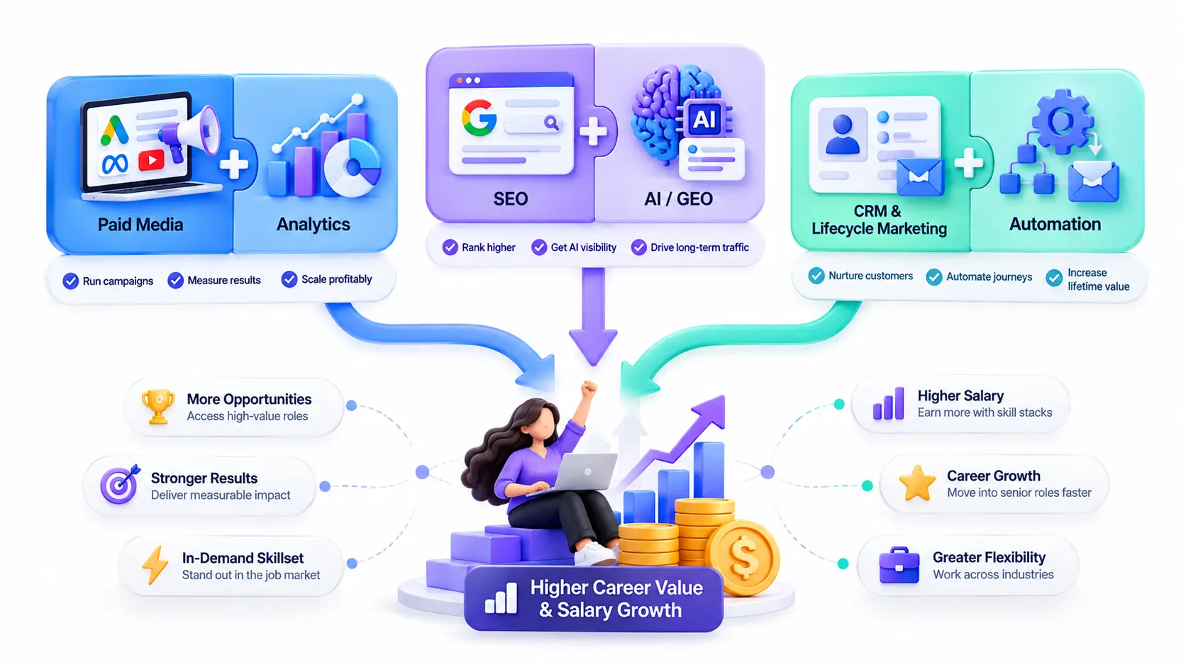 Marketing Skill Stack Career Growth